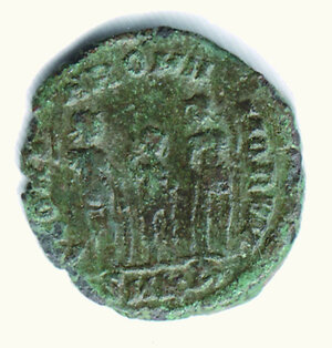 reverse: ARCADIO - Centenionale; D/ Busto; R/ I tre Imperatori - Zecca di Cyzico.