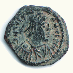 obverse: GIUSTINIANO I (527-565) - Pentanummo - Zecca di Antiochia.