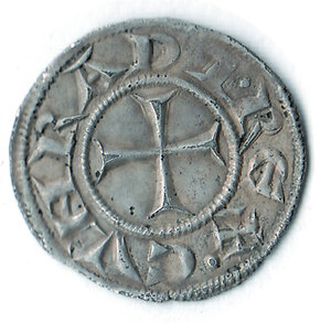 reverse: GENOVA - Repubblica (1139-1339) - Grosso da 4 Denari