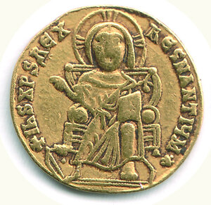 obverse: BASILIO I (867-886) con Costantino - Solido - Sear1704.