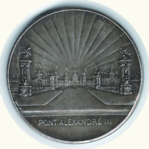 reverse: FRANCIA - Ponte Alessandro III - Parigi 1900 - gr 56.