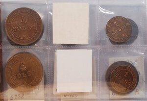 obverse: ROMA - Pio IX - Lotto di 14 monete