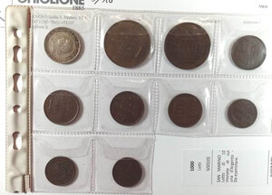 obverse: SAN MARINO - Lotto di 10 monete