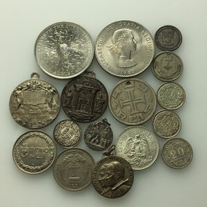 obverse: Lotto di monete e medaglie in vari metalli, incluse Ag. 
