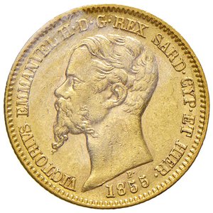 obverse: SAVOIA - REGNO DI SARDEGNA. Vittorio Emanuele II (1849-1861)
