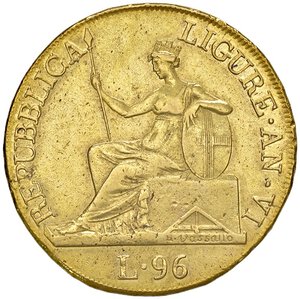obverse: GENOVA. Repubblica Ligure (1798-1805)