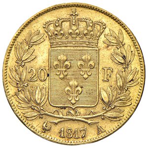 reverse: FRANCIA. Luigi XVIII (2° governo reale, 1815-1824)