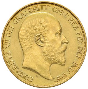 obverse: GRAN BRETAGNA. Edoardo VII (1902-1910)