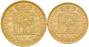 reverse: LIECHTENSTEIN. Franz Joseph II (1938-1989)