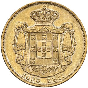 reverse: PORTOGALLO. Luiz I (1861-1889)