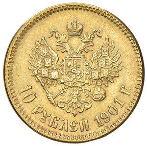 reverse: RUSSIA. Nicola II (1894-1917)