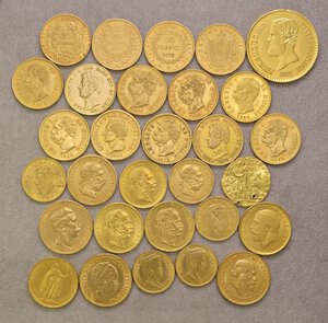 obverse: Lotto monete in oro