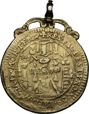 reverse: Italy .  Scuola di San Valentino. AR Medal, 17th century. Venice mint