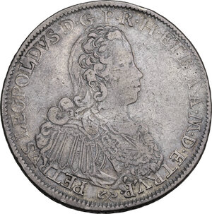 obverse: Italy .  Pietro Leopoldo di Lorena (1765-1790). Francescone 1766, Firenze mint