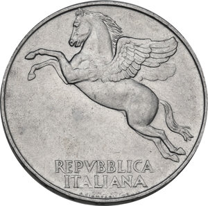 obverse: Italy .  Republic. 10 lire 1948