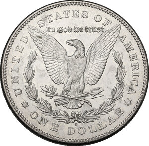 reverse: USA. AR Morgan Dollar 1878