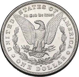 reverse: USA. AR Morgan Dollar 1881