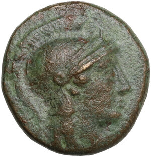 obverse: Seleucid Kings.  Seleukos II (246-225 BC). . AE 17 mm. Sades mint