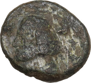obverse: Kings of Parthia.  Orodes II (57-38 BC). AE Dichalkon, Mithradatkart mint