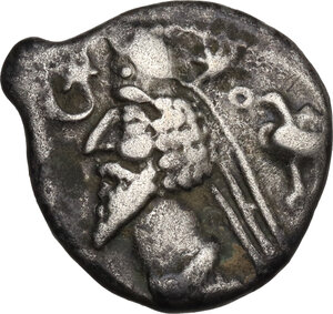 obverse: Kings of Parthia.  Phraates IV (c. 38-32 BC).. AR Drachm. Nisa? mint