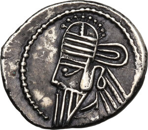 obverse: Kings of Parthia.  Osroes II (c. 190).. AR Drachm, Ecbatana ? mint
