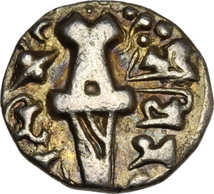 obverse: Hunnic Tribes.  Kidarites.. EL Stater, late 5th century AD