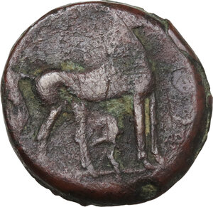 reverse: Zeugitania, Carthage. AE 23 mm, 221-210 BC