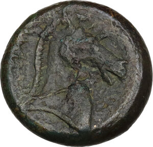 reverse: Anonymous. AE Litra, 269 BC