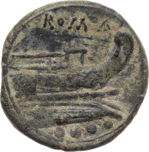 reverse: AE Triens, c. 211 BC