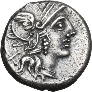obverse: C. Renius. Denarius, 138 BC