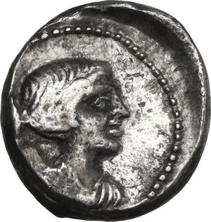 obverse: Q. Titius. Quinarius, 90 BC