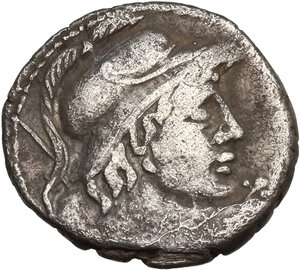 obverse: Cn. Cornelius Lentulus Clodianus. Denarius, Rome mint, 88 BC