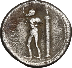 reverse: L. Censorinus. . AR Denarius, 82 BC