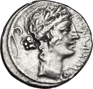 obverse: C. Servilius. Denarius, Rome mint, 57 BC