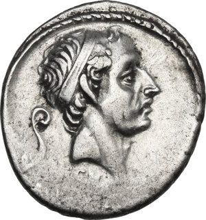obverse: L. Marcius Philippus. Denarius, Rome mint, 56 BC
