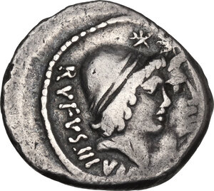 obverse: Mn. Cordius Rufus. Denarius, Rome mint, 46 BC
