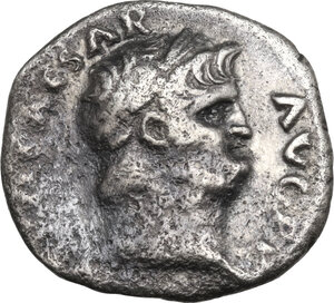 obverse: Nero (54-68).. AR Denarius, 67-68