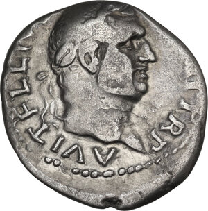 obverse: Vitellius (69 AD).. AR Denarius