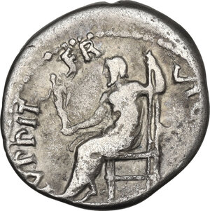 reverse: Vitellius (69 AD).. AR Denarius