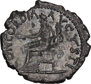 reverse: Titus as Caesar (69-79).. AR Denarius, Antioch (Pisidia) mint, 72-73