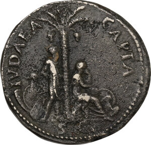 reverse: Titus (79-81).. AE Cast “Sestertius”. Paduan type