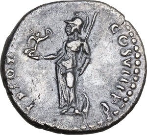 reverse: Domitian (81-96).. AR Denarius, 82 AD