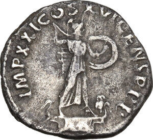 reverse: Domitian (81-96 AD).. AR Denarius, 92 AD