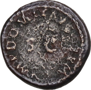 reverse: Domitian (81-96).. AE Quadrans