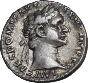 obverse: Domitian (81-96).. AR Denarius, 90-91