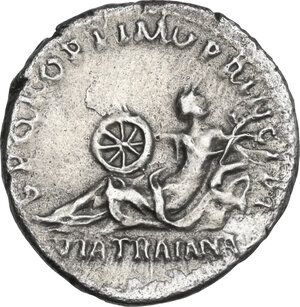 reverse: Trajan (98-117).. AR Denarius, 112-114