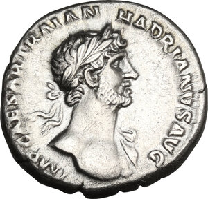 obverse: Hadrian (117-138).. AR Denarius, 119-125