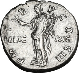 reverse: Hadrian (117-138).. AR Denarius, 119-125