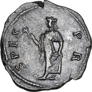 reverse: Hadrian (117-138).. AR Denarius, 137-138