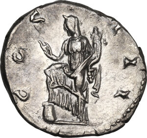 reverse: Hadrian (117-138).. AR Denarius, 126-127